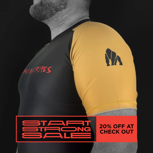 THROWBACK - 90s Grunge Short Sleeve Rash Guard