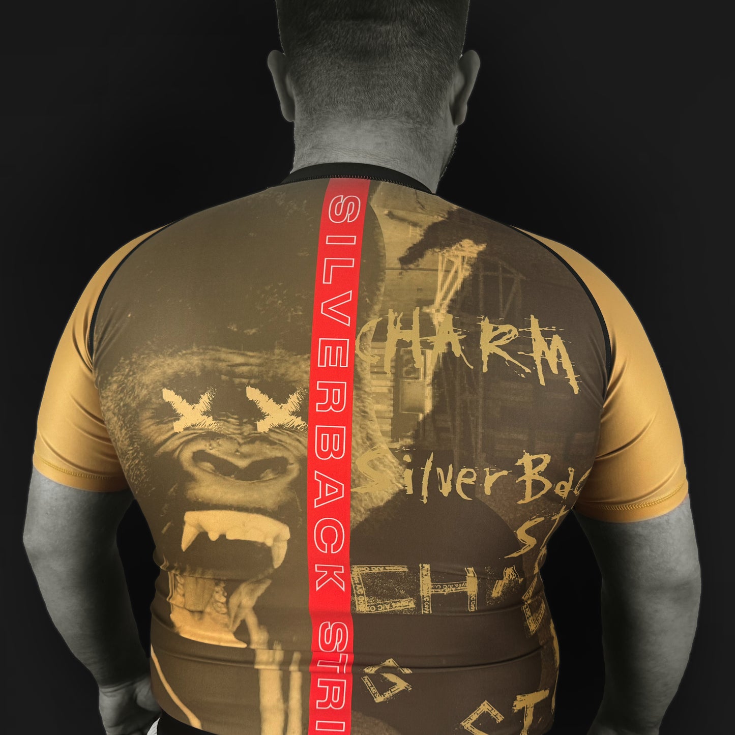 THROWBACK - 90s Grunge Short Sleeve Rash Guard