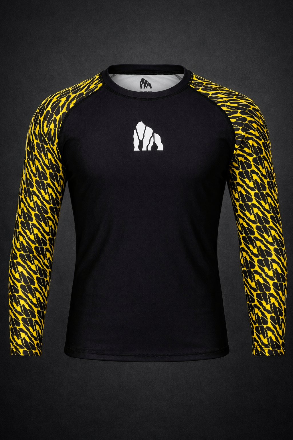 Silverback Kids Yellow Belt Long Sleeve Rash Guard V.3