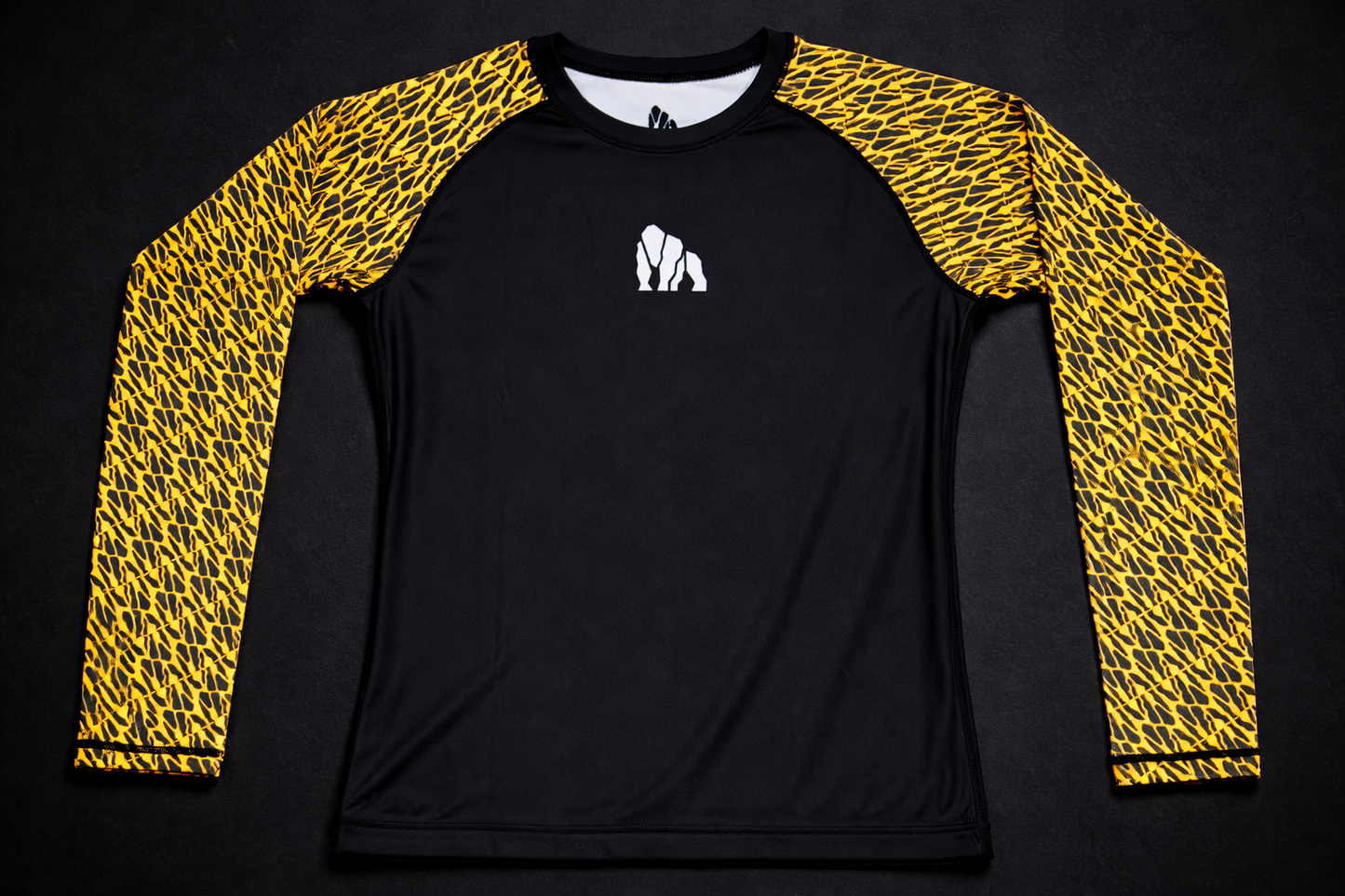 Silverback Kids Yellow Belt Long Sleeve Rash Guard V.3