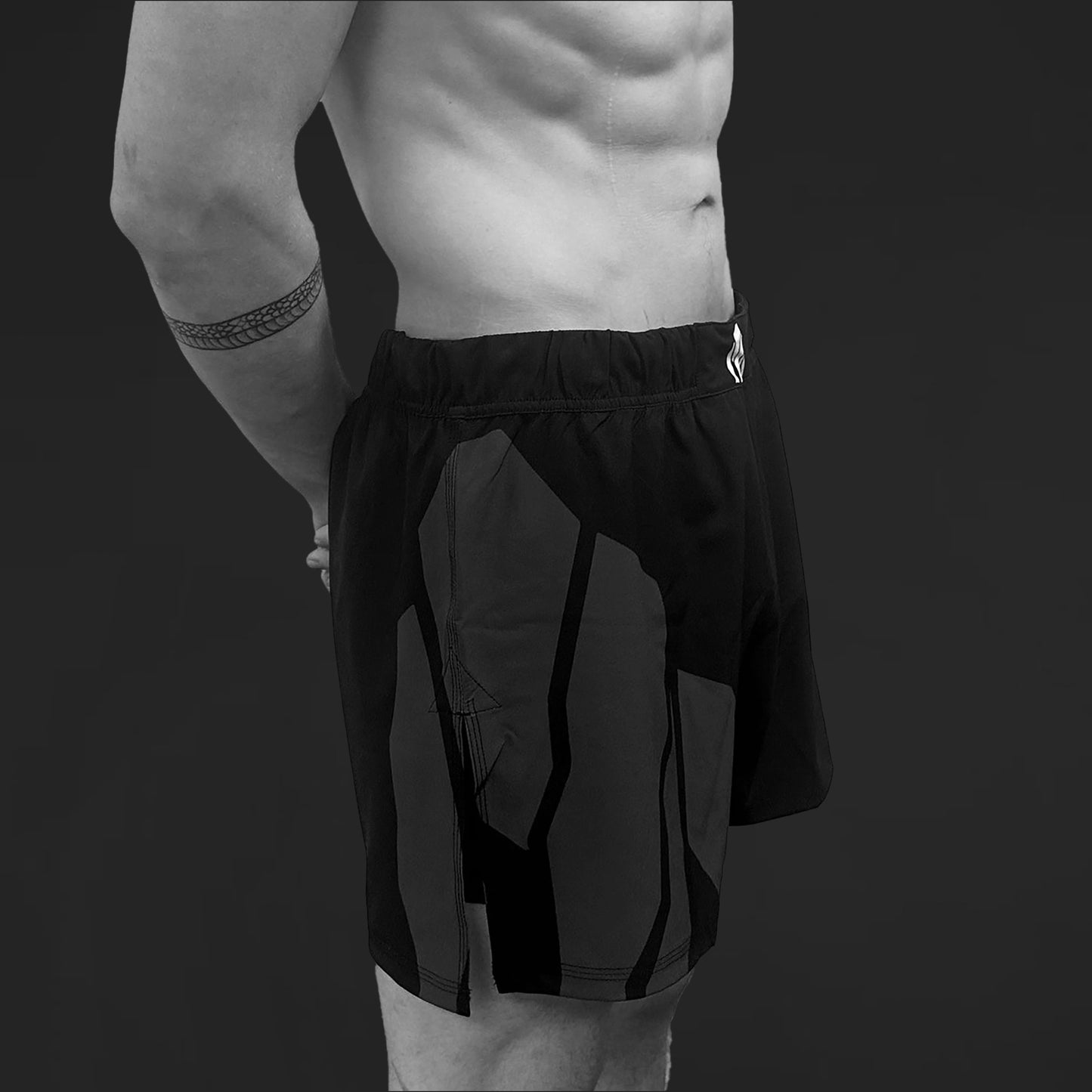 Silverback V.2 Black & Grey Shorts