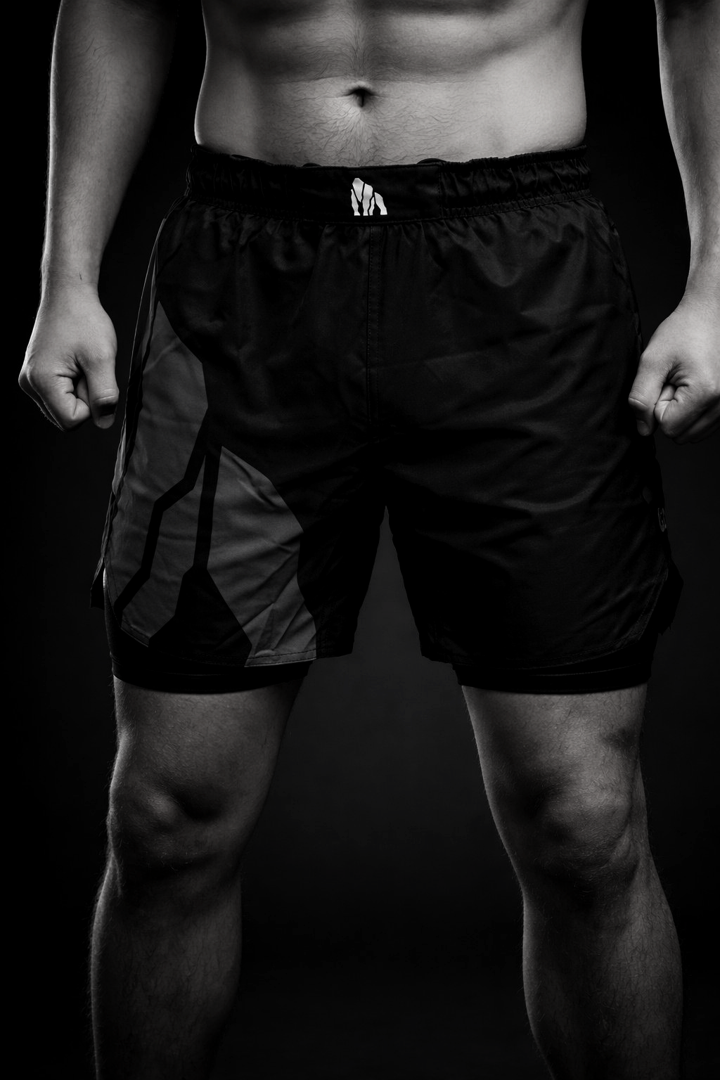 Silverback V.3 Black & Grey Shorts